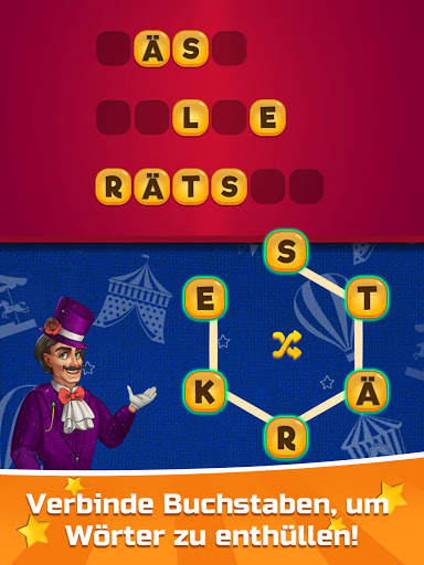 Zirkuswörter: Magisches Puzzle screenshot 8