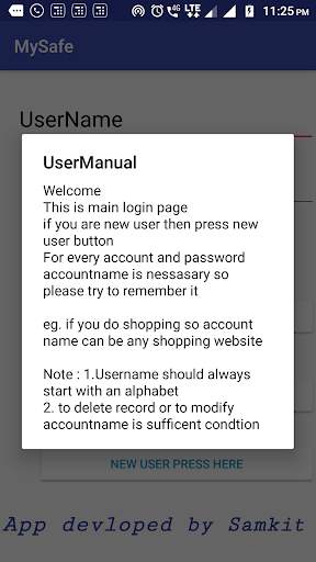 MySafe : Password Manager App screenshot 2
