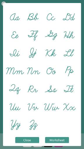 Learn Cursive Writing screenshot 4