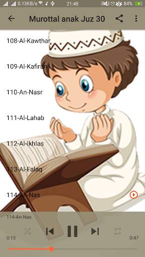 Murottal Anak Al Quran Juz 30 Offline screenshot 2