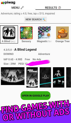 Piwag - Improved Search Engine for the Play Store screenshot 5