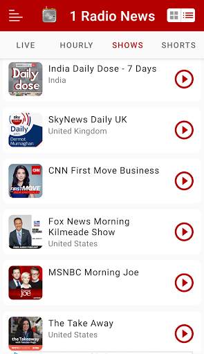 1 Radio News - Hourly & Live screenshot 7