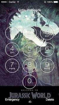 Jurassic World Wallpaper Lock Screen 6 تصوير الشاشة