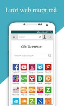 Coc Browser fast downloader screenshot 2