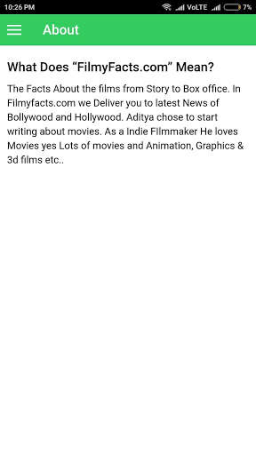 Filmy Facts скриншот 1