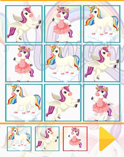 Educational Unicorn Sudoku Game for Kids screenshot 4