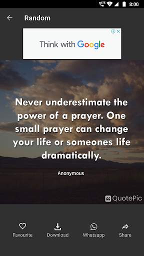 QuotePic - Inspirational Quote App screenshot 4
