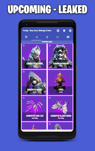 FortApp - Shop, Leaks, Challenges, Items & News screenshot 2