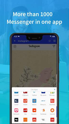All In One Messenger for Social Apps स्क्रीनशॉट 6