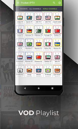 Pocket IPTV - Live TV Player скриншот 3