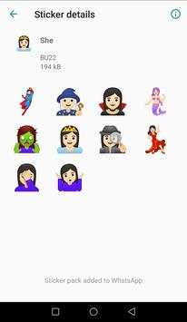 Emojis Stickers App for WhatsApp ( WAStickersApp ) screenshot 3