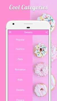 Wallpaper for girls - sassy theme cute backgrounds screenshot 2