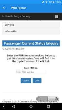 Indian Railway Info & Train PNR Status screenshot 3