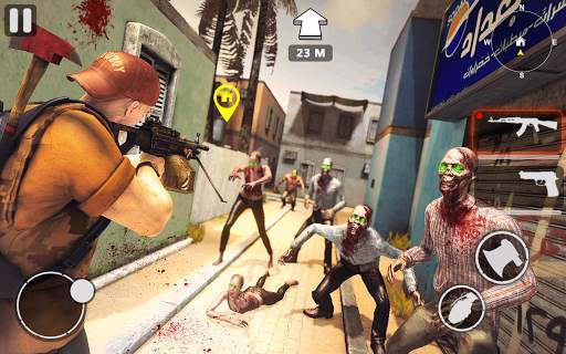 Death Invader: Zombie Survival Shooting Game screenshot 1