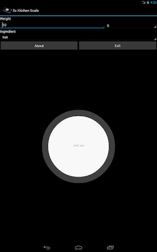 Kitchen Scale screenshot 4