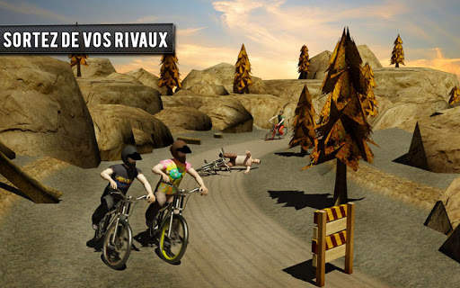 Hors route BMX Vélo Course: Cascades Avenant 3D screenshot 12