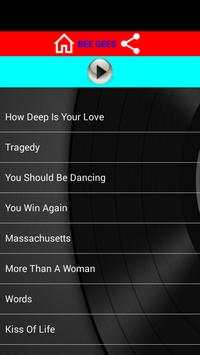 Bee Gees Best Songs screenshot 1