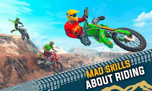Crazy Bike Racing Stunt Game screenshot 1
