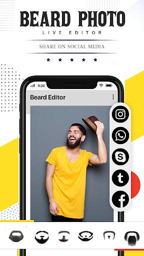 Beard Photo Editor - Beard Man Style & Maker screenshot 6
