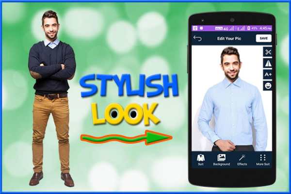 Man Shirt Photo Editor 1 تصوير الشاشة