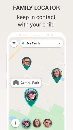 KidsControl - GPS locator for parental control screenshot 1