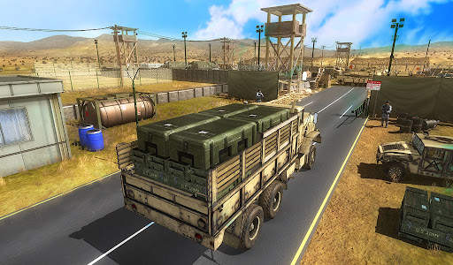 Us Army Transport Truck 3D screenshot 5