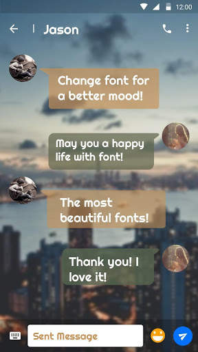 City Font for FlipFont , Cool Fonts Text Free screenshot 2