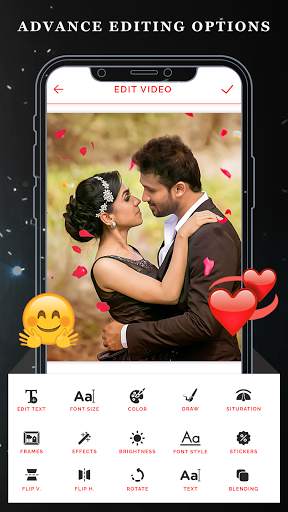 My Photo Lyrical Status Maker - Particle Wave Beat screenshot 2
