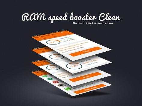 RAM speed booster Clean screenshot 2