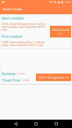 Driving Route Finder screenshot 3