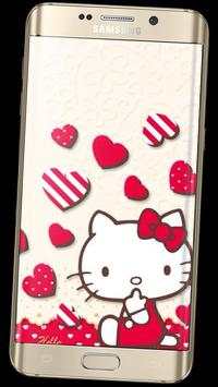 Cute Hello Kitty Live Wallpaper 1 تصوير الشاشة