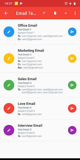 Email Templates (Lite) screenshot 1