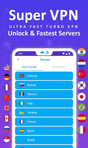 Super VPN Hotspot Client VPN screenshot 3