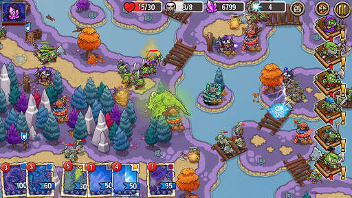 Crazy Defense Heroes ป้องกันหอ screenshot 6