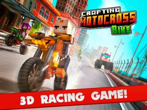 Crafting Motocross Bike Racer screenshot 5