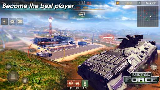 Metal Force: Army Tank Games screenshot 2