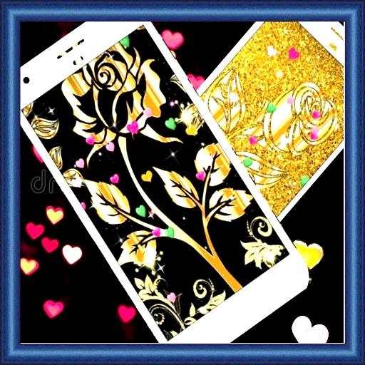 Gold Rose Live Wallpaper screenshot 8