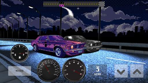 Pixel Drag Racing screenshot 1