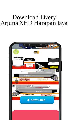 Livery Bus ARJUNA XHD Lengkap screenshot 5