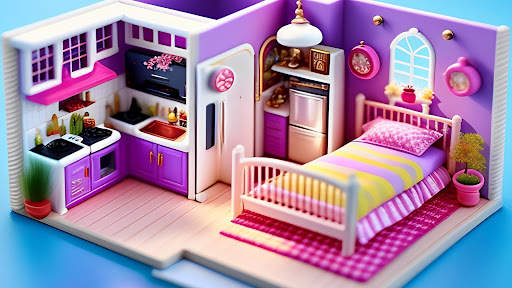 Doll House Design Doll Games screenshot 5