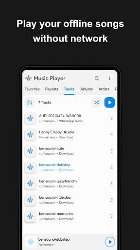 Music Player – MP3 Player 2 تصوير الشاشة
