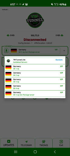 TM Tunnel Lite screenshot 3
