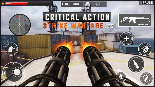 Critical Action Strike Warfare Ops: Shooting Games screenshot 1