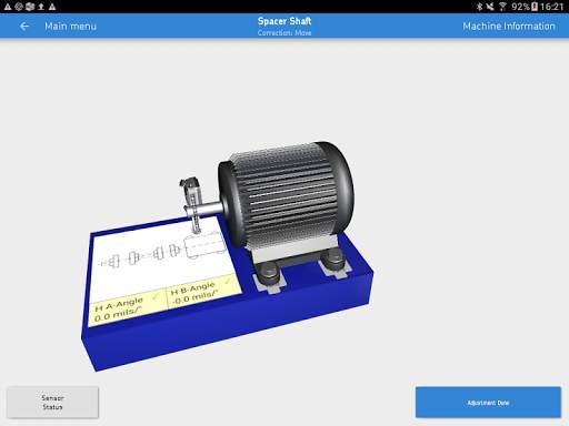 SKF Spacer shaft alignment screenshot 9