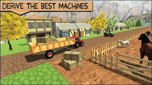 Farm Tractor Sim - Forage Farming Games screenshot 21