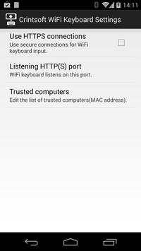 WiFi Keyboard screenshot 4