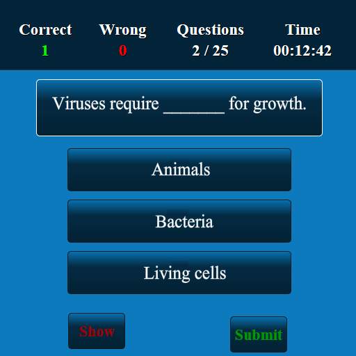 microbiology MCQ screenshot 3