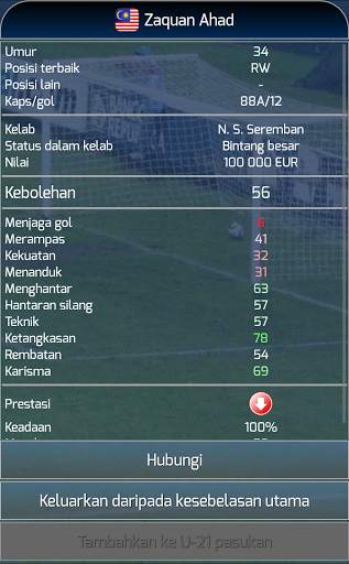 True Football National Manager screenshot 5