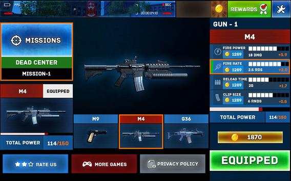Dead Creeps: FPS Zombies Halt & Shooting Game screenshot 2