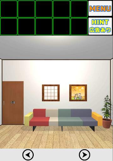 脱出ゲームNo.6【ワンルームからの脱出】 screenshot 2